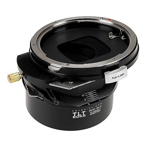Fotodiox Pro Rokr Tilt Shift - M645 to Sony FE - Adattatore Manuale Fotodiox Pro Rokr Tilt Shift - M645 to Sony FE - Adattatore Manuale