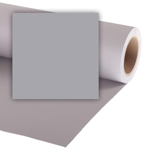 Fondale In Carta Professionale 2,75x11m colore MIST GREY Fondale colorama da 2.75m Grigio