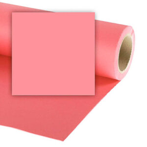 Fondale In Carta Professionale 2,75x11m colore CORAL PINK