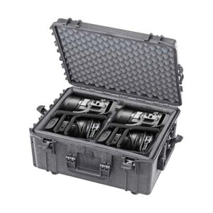 Kit Cinema Crew Kit Flash Portatile Godox AD600 Pro – 2 Luci con Trigger, Batterie Extra e Accessori Completi