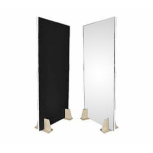 Pannello Polistirolo 3x1m Bianco / Nero